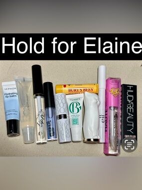 HOLD FOR ELAINE NFS otherwise
CLEAR Assorted Lip Care & Gloss Set